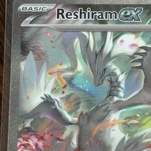 Reshiram Ex Sir #166/086 White Flare Pack Fresh Mint Condition